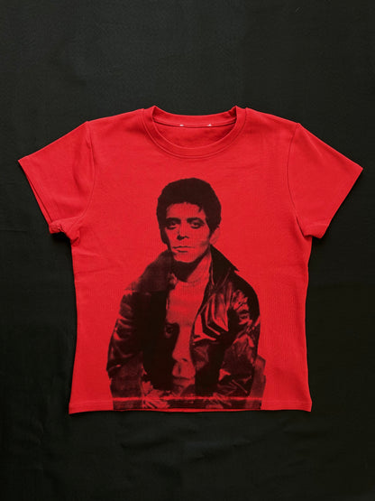 LOU BABY TEE RED