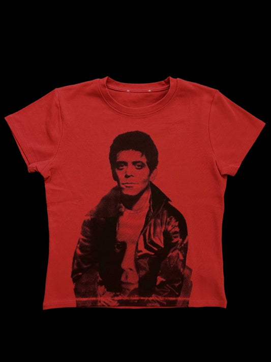 LOU BABY TEE RED